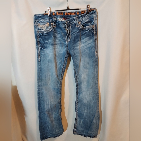 Rock Revival Roselle Embellished Easy Boot Jeans - 30 - Picture 2 of 9